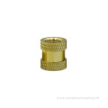 Customized OEM M2 brass knurled insert nut